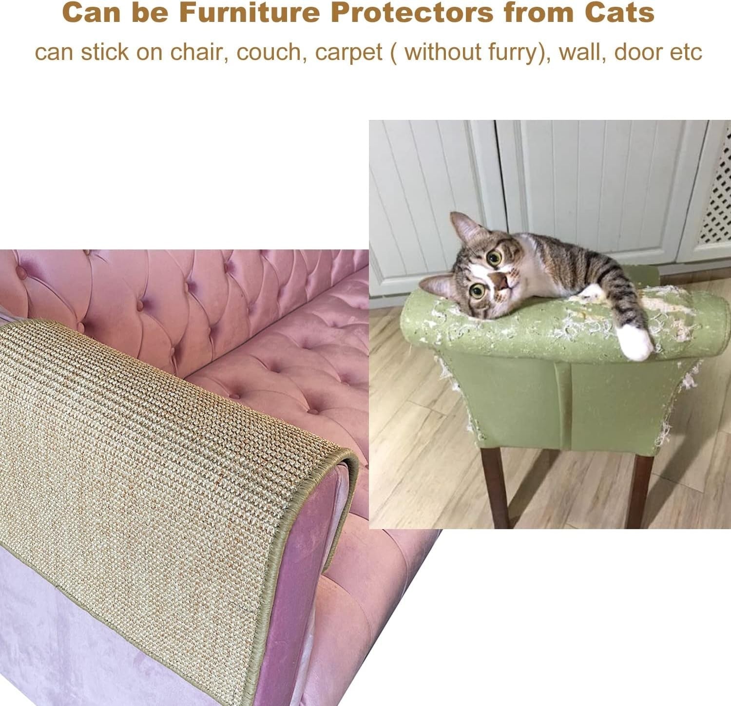 new ChicWow Cat Scratch Pad, 23.6 X 15.7In Inch X 15.7 Inch, Light Brown CHICWOW - KOEEK