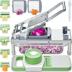 Multi-Function Vegetable Chopper (8 Blades) - Mandoline Slicer 07FC0E-D4 - KOEEK