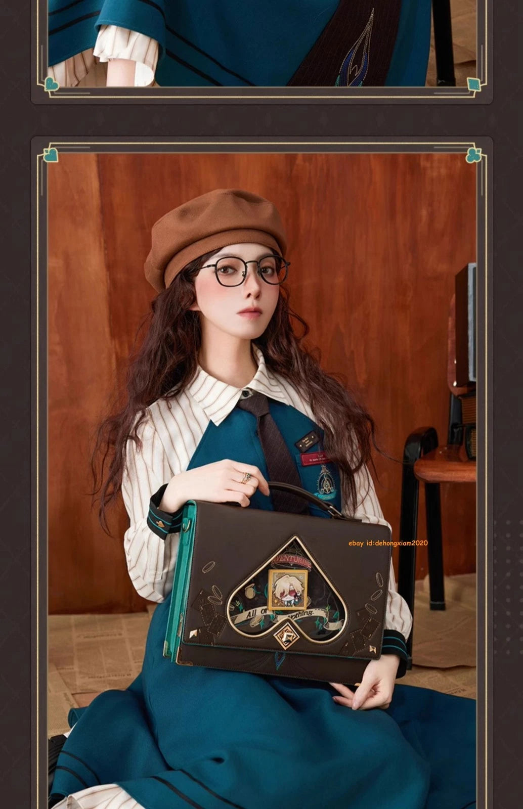 miHoYo Honkai: Star Rail Aventurine Theme Backpack Handbag Crossbody Bag Itabag MIHOYO - KOEEK