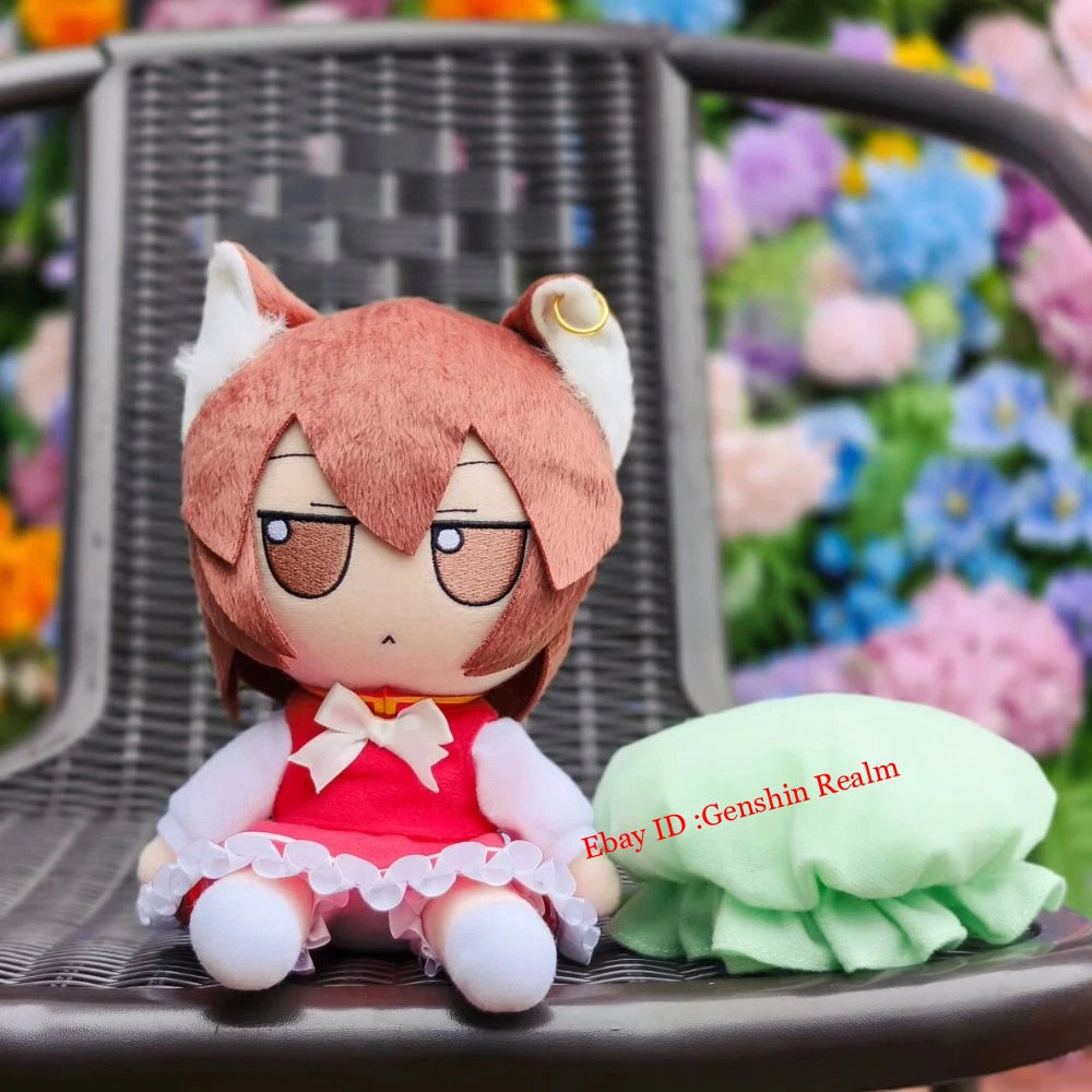 Anime Touhou Project Fumo Series Chen Plush Doll Cartoon Gift 20cm 07FC0E-D4 - KOEEK