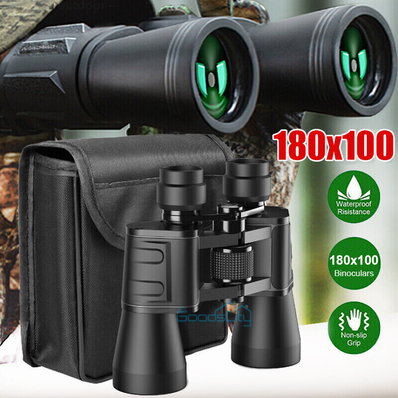 High Power Military HD 180x100 Zoom Binoculars for Hunting & Camping