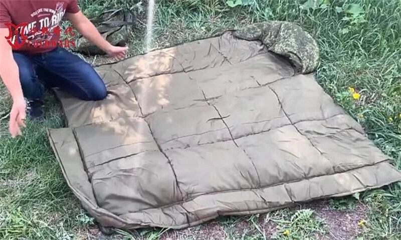Russian Army Sleeping Bag EMR Insulated Hunting Outdoor Hiking Cold-proof 07FC0E-D4 - KOEEK