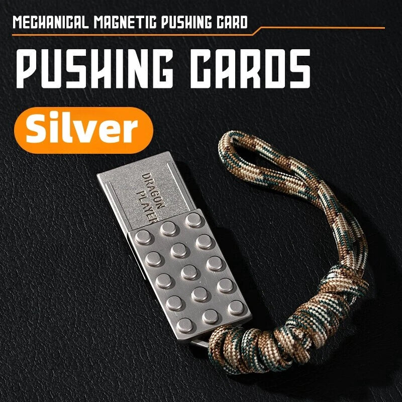 Click Clicker Slider Push Card Toy Hand Fidget decompression Pocket gift EDC Toy 07FC0E-D4 - KOEEK