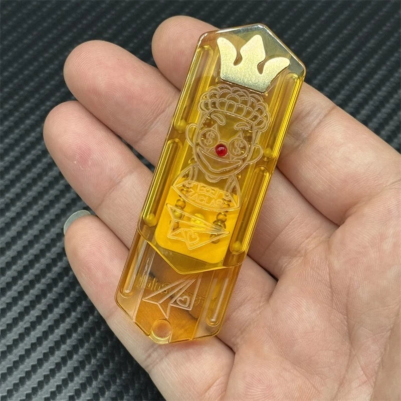 Outdoor Novelty Paper Plane EDC Fidget Slider Push Fidget Toys PEI Stress Relief 07FC0E-D4 - KOEEK