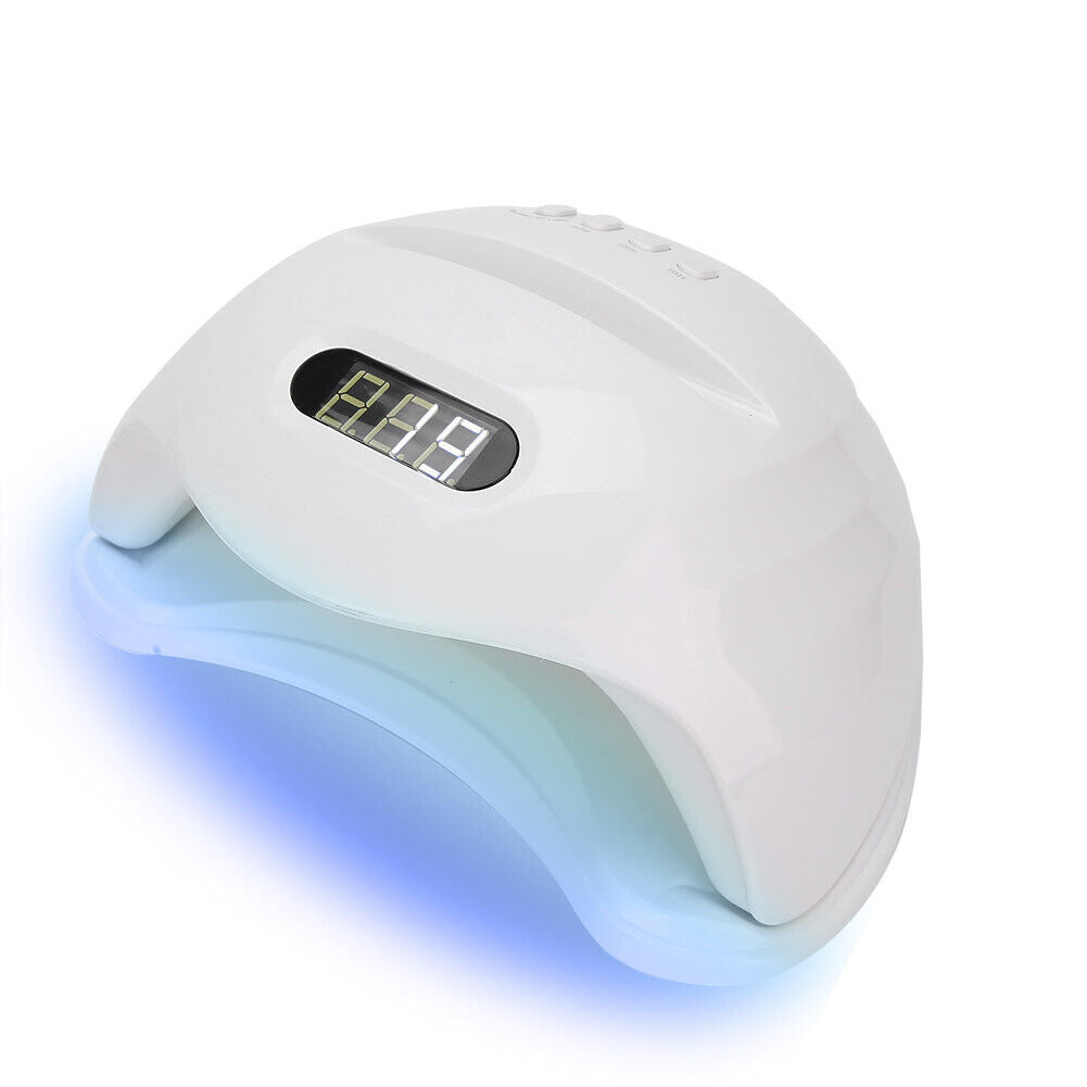 new 48W Dual Source UV Gel Nail Polish Dryer Lamp Nail Curing Machine(EU Plug) HGF koeek - KOEEK