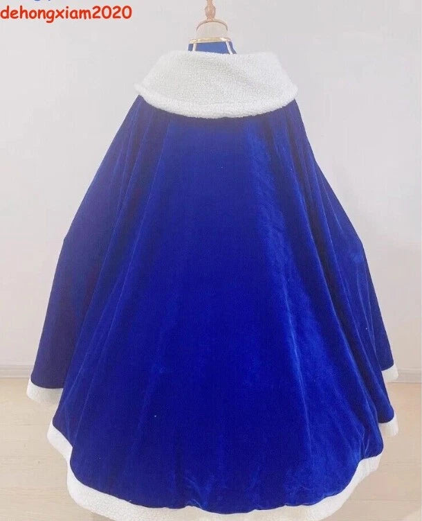 Fate/stay Night Altria Pendragon Cosplay Saber Combat Anime Full Outfit Cloak 07FC0E-D4 - KOEEK