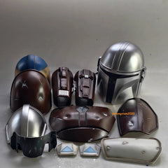 The Mandalorian Din Djarin FRP Arm Thigh Armor Breastplate Cosplay Helmet Props 07FC0E-D4 - KOEEK