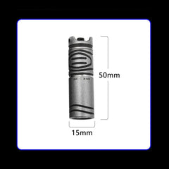 Titanium Mini Rechargeable LED Flashlight Waterproof Keychain Pendant EDC Light 07FC0E-D4 - KOEEK