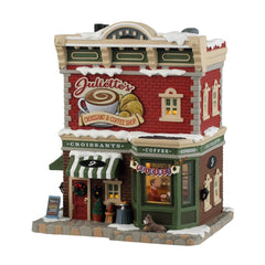 Lemax Caddington Village Juliette’s Croissant & Coffee Shop Lighted Building LEMAX - KOEEK