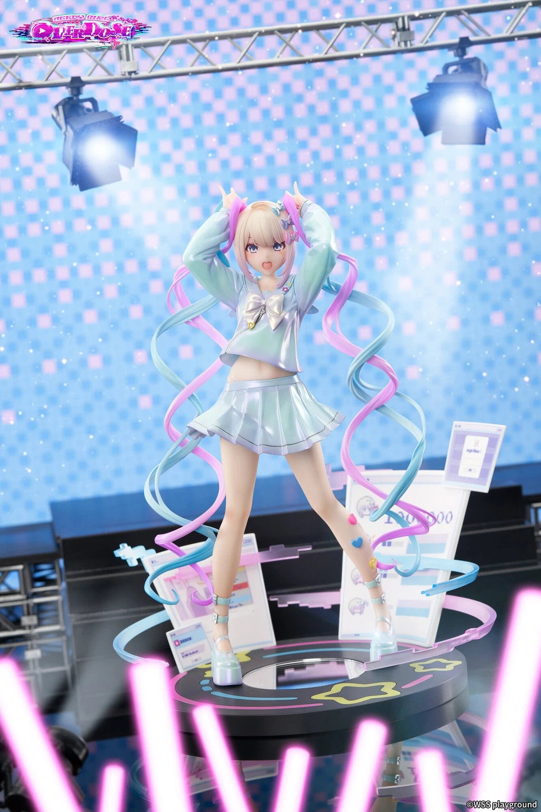 APEX Needy Girl - Overdose Chouzetsu & Saikawa Tenshi 1/7 PVC Figure Toy Model APEX - KOEEK