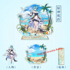 Anime  Eula Lawrence Acrylic Desktop Stand Figure Collection Decor 07FC0E-D4 - KOEEK