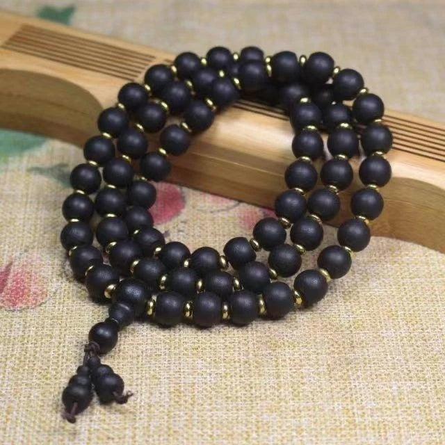 Vietnamese Agarwood Bead Bracelet 10mm Old Material Water Sink Agarwood 07FC0E-D4 - KOEEK