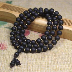 Vietnamese Agarwood Bead Bracelet 10mm Old Material Water Sink Agarwood 07FC0E-D4 - KOEEK