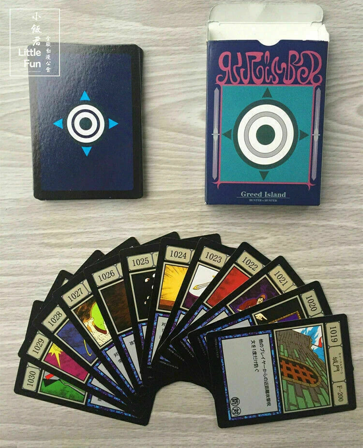 HUNTER×HUNTER Greed Island Cards Book  NO 000-99,  1001-1040 Cards Collection 07FC0E-D4 - KOEEK