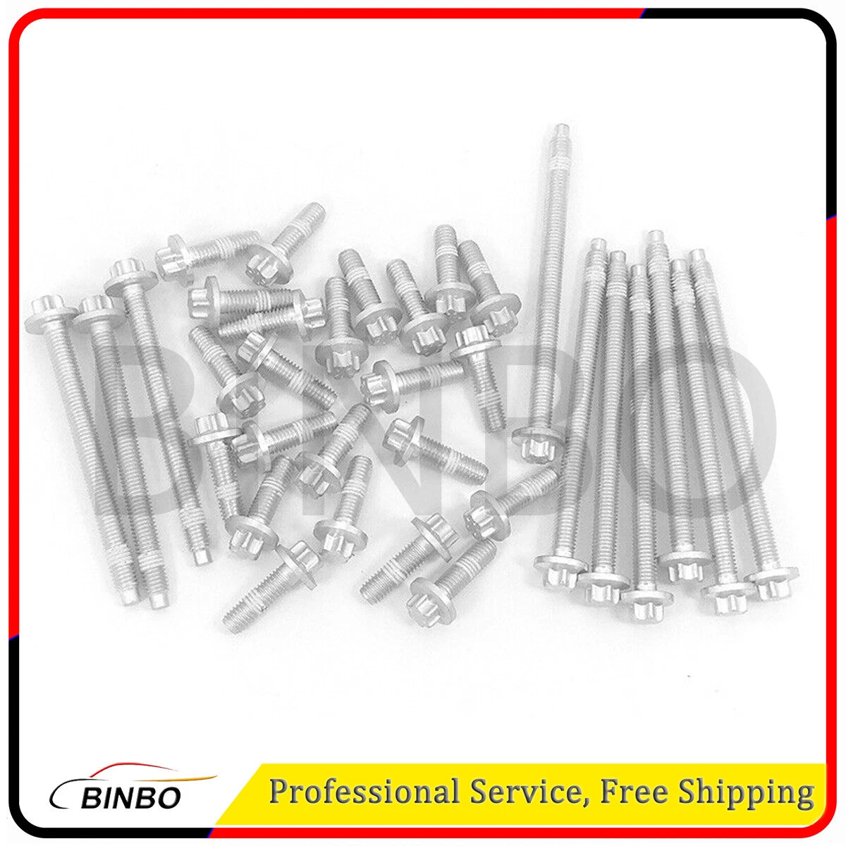 For BMW E80 E88 E90 E91 E92 F23 F80 F61 X4 X5 X6 Z4 Oil Pan Bolt Set 11132210959 07FC0E-D4 - KOEEK