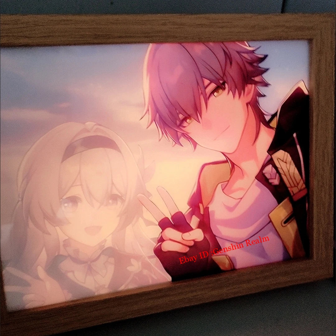 Anime Honkai: Star Rail Caelus Night Lamp Decor Light Picture Luminous Gift 07FC0E-D4 - KOEEK