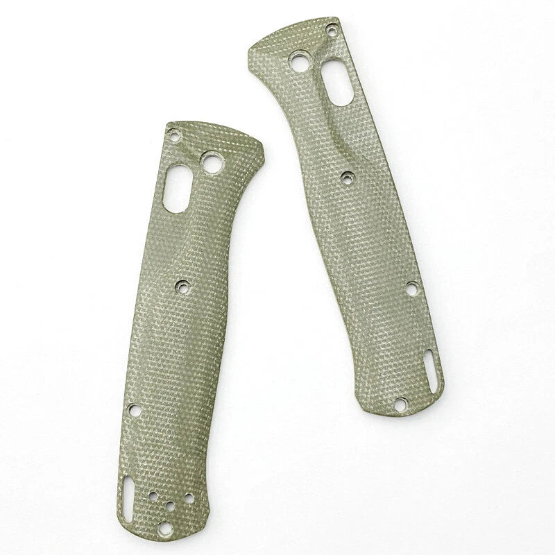 1 Pair Custom Scales Micarta Handle Patch For Benchmade Bugout 535 Folding Knife 07FC0E-D4 - KOEEK