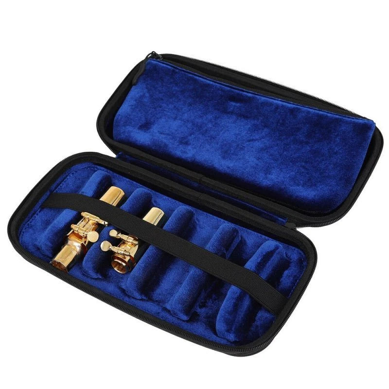 Saxophone Mouthpiece Storage Case Oxford Cloth Portable Sax Mouthpiece Box Bag 07FC0E-D4 - KOEEK