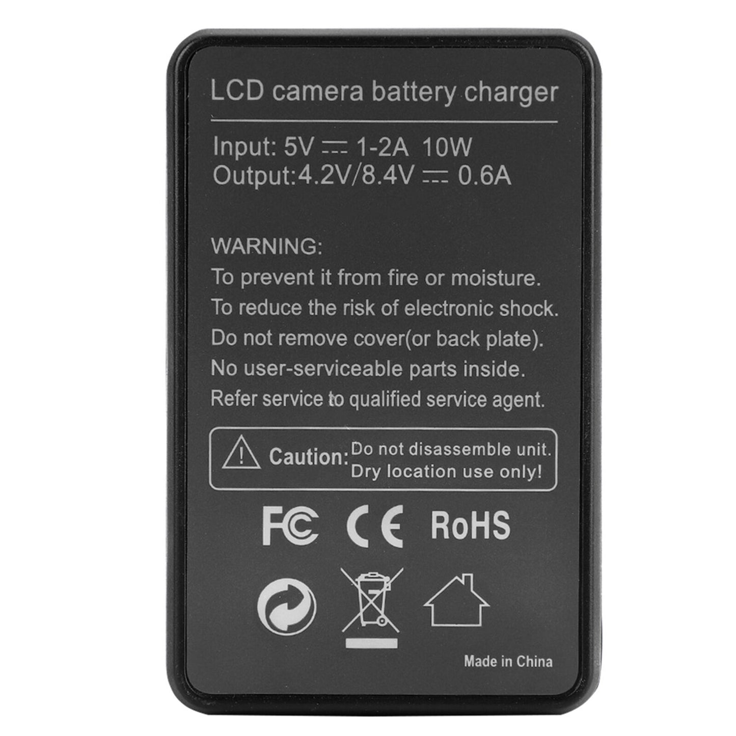 new Black Battery Charger NPFW50 With LED Indicator For koeek - KOEEK