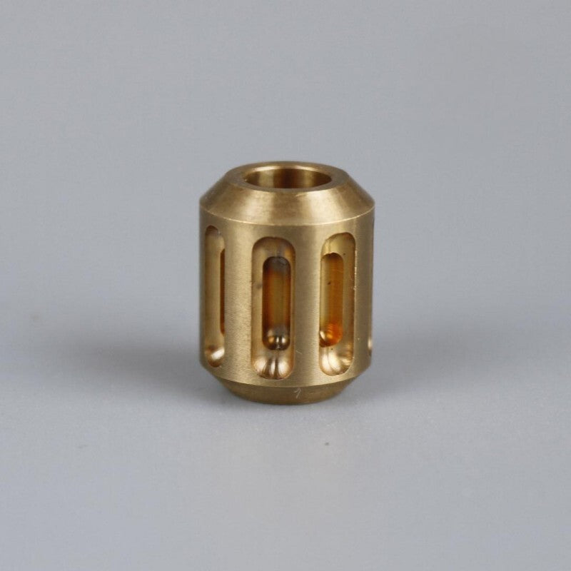 Solid Brass Knife Lanyard Bead Necklace Paracord Pendant Bracelet EDC Charm DIY 07FC0E-D4 - KOEEK