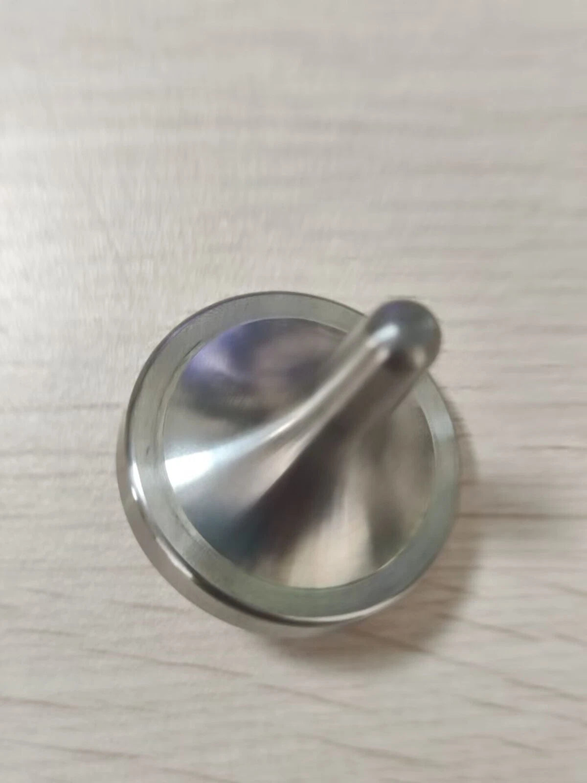 Stainless Steel Hand Twisting Spinning Top Gyro Gyroscope Collection Spinner Toy 07FC0E-D4 - KOEEK