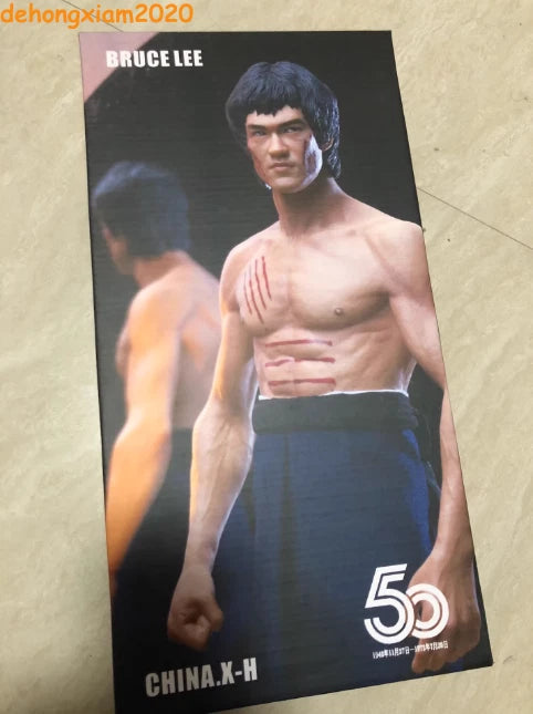 1/6  CHINA. X-H Bruce Lee 李小龙 Figure Statue Action Model IN STOCK! 07FC0E-D4 - KOEEK
