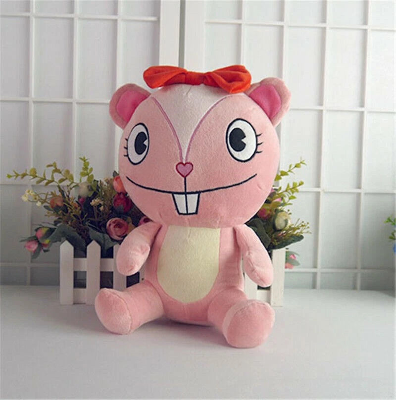 Happy Tree Friends Giggles Plush Doll 32CM Stuffed Toy Cartoon Doll Collection 07FC0E-D4 - KOEEK
