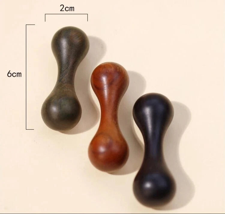 Wooden Knucklebone Finger Trainning Skill EDC Toy Tool Art Boring Decompres Gift 07FC0E-D4 - KOEEK