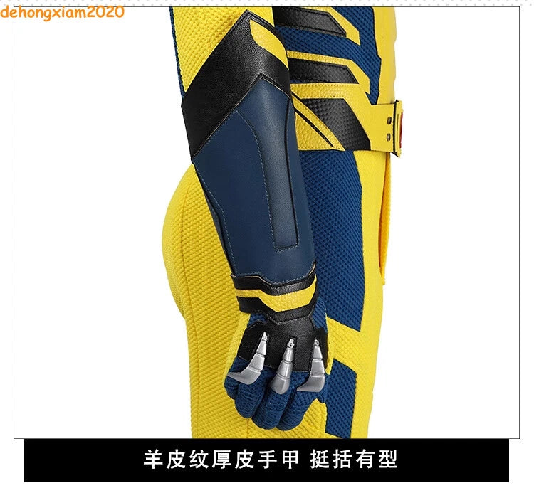 Deadpool & Wolverine Wolverine Boys Kids Cosplay Costume Suit Jumpsuit Outfits 07FC0E-D4 - KOEEK