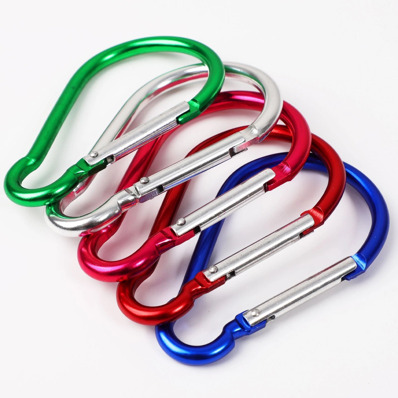 Uxcell 5PCS Spring Snap Hooks, Carabiner Keychain Clips Quick Link for Key UXCELL - KOEEK