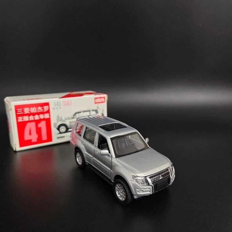 1:43 Mitsubishi Pajero Alloy Model - “Colored Amber” Special Finish, Diecast SUV 07FC0E-D4 - KOEEK