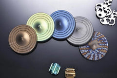 Titanium Alloy Maze Spinning Top Coin Hand Spinner Anti Stress EDC Fidget Toy 07FC0E-D4 - KOEEK