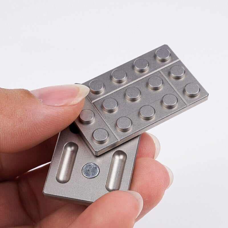 Click Clicker Slider Magnetic Push Card Hand Fidget decompression pocket EDC Toy 07FC0E-D4 - KOEEK