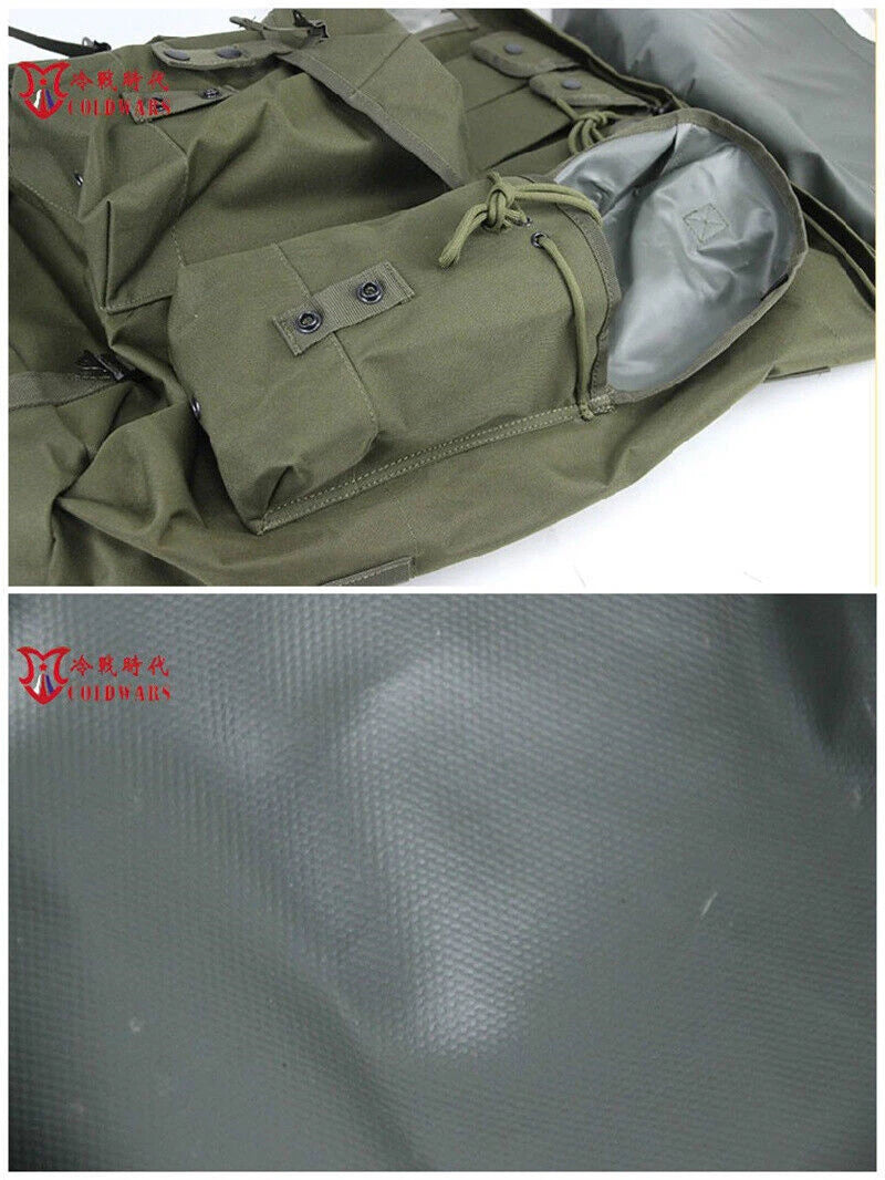 US ALICE Field Pack w/ Shoulder Straps Backpack Rucksack Medium LC1 OD Green 07FC0E-D4 - KOEEK