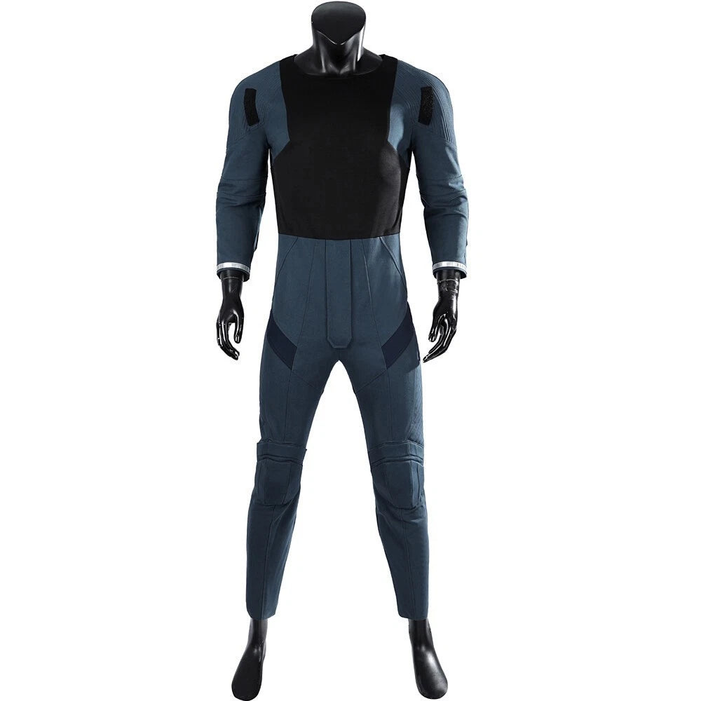 Captain America Brave  World Jumpsuit Falcon Wilson 3D Outfit Cosplay Costume 07FC0E-D4 - KOEEK
