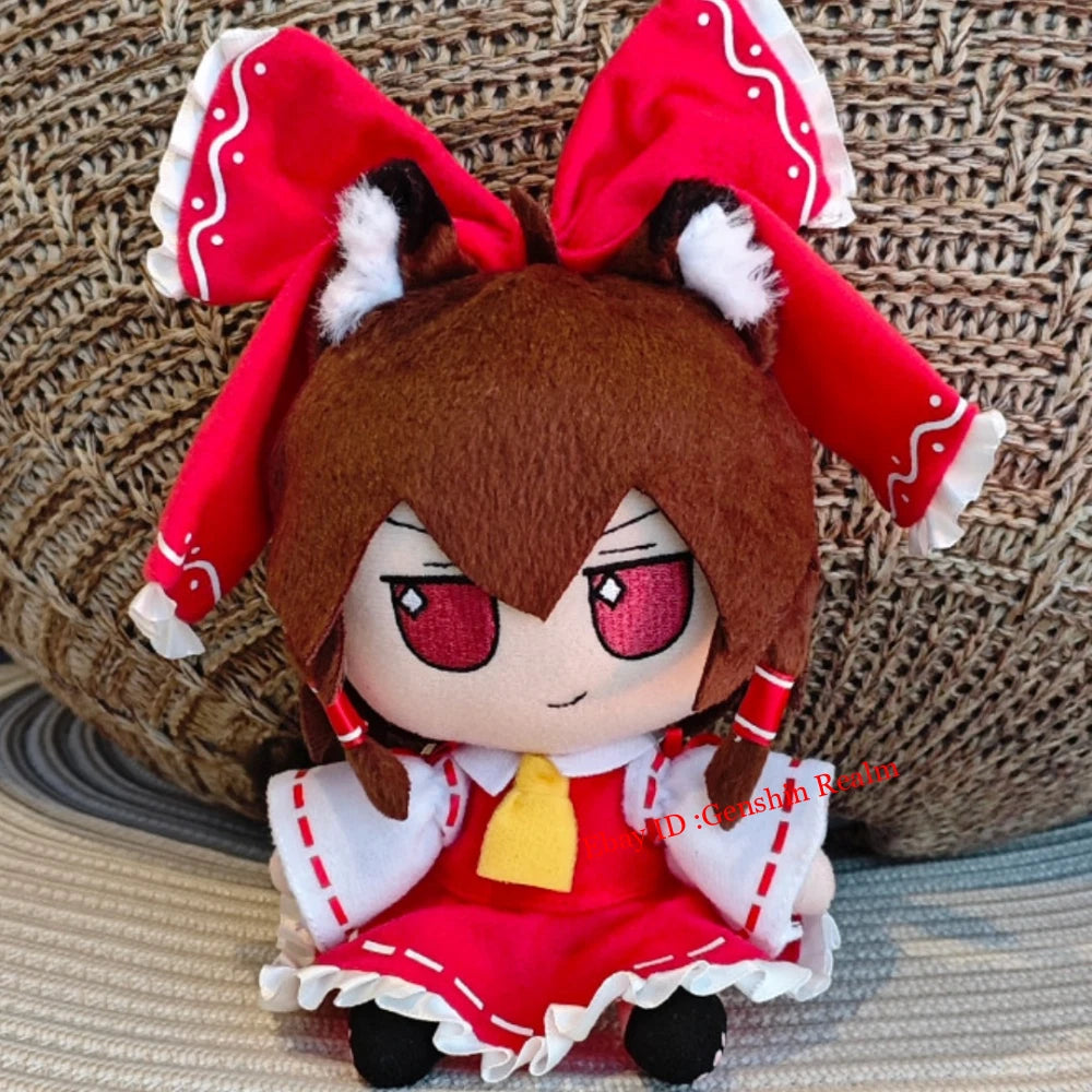 Anime Touhou Project Fumo Series Hakurei Reimu Cat Plush Doll Cartoon Toy Gift 07FC0E-D4 - KOEEK