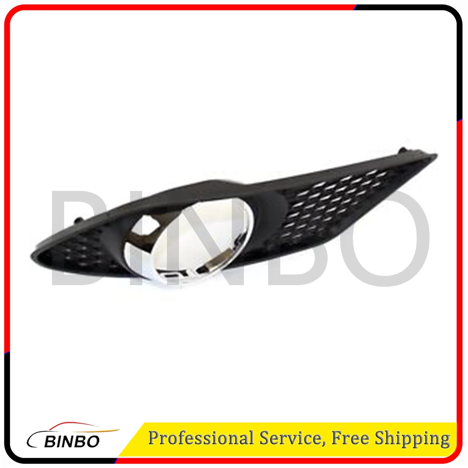 Front Fog Light Bezel Grille Cover For MERCEDES C-Class W204 C300 C350 2007-2010 07FC0E-D4 - KOEEK