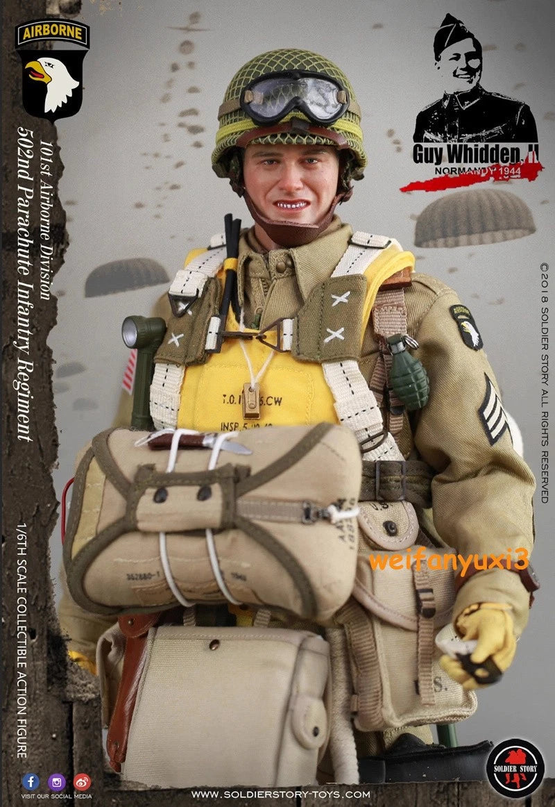 SoldierStory 1/6 WWII 101ST AIRBORNE DIVISION 502 Parachute Infantry WHIDDEN II SOLDIERSTORY - KOEEK