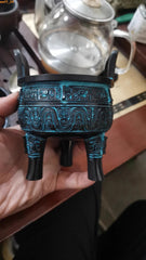 Bronze Tripod Bronze Ware Craftsmanship Home Wine Cabinet Display Office Ornamen 07FC0E-D4 - KOEEK