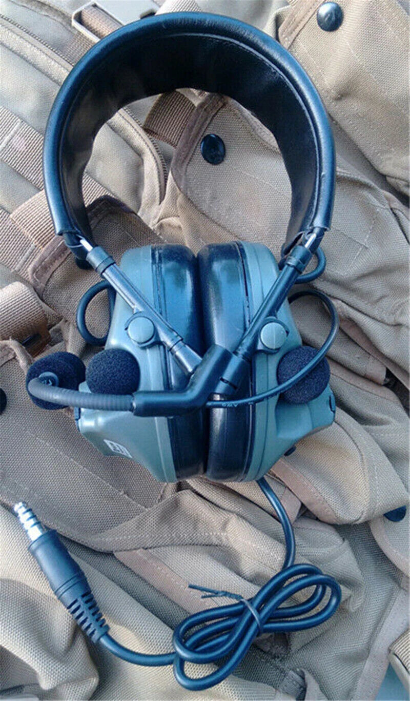 C3Comtac III TCA Headset Military Standard Plug Headset For PRC 148 152 MBITR TCA - KOEEK
