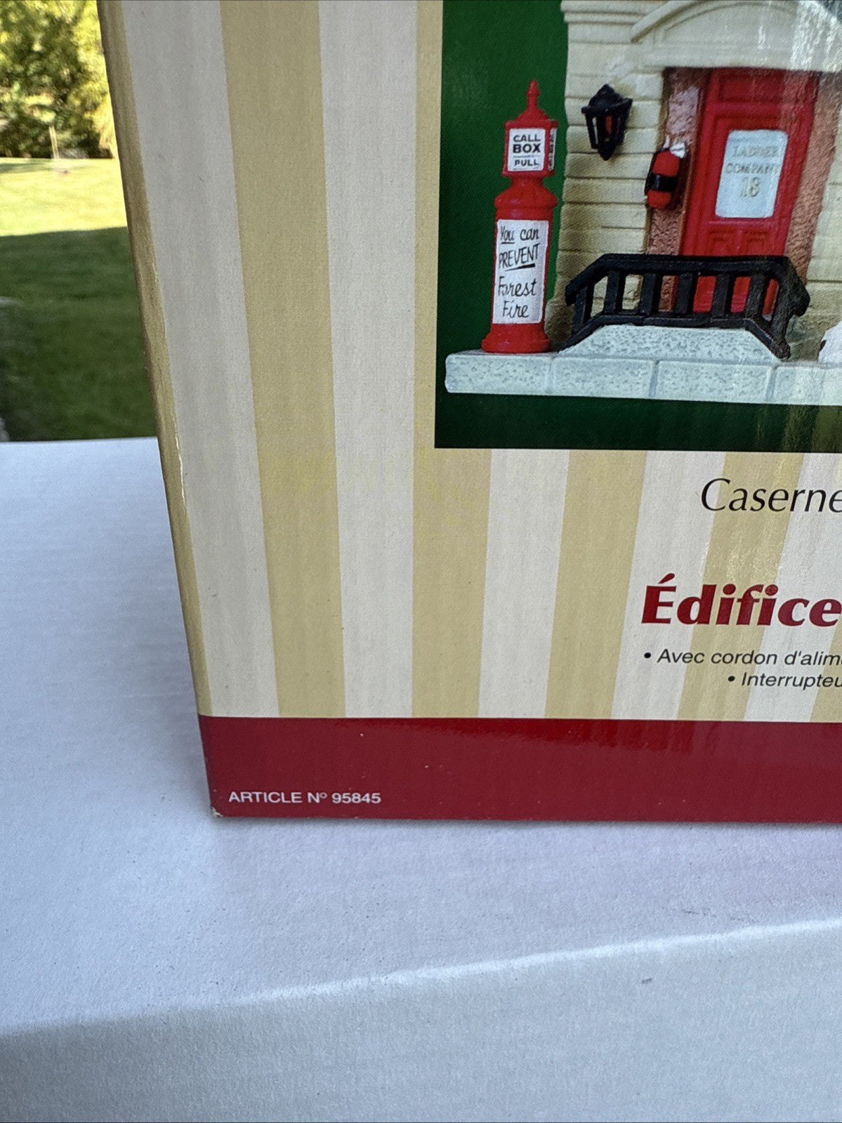 Lemax Caddington Village #95845 2009 May Street Station Lighted Building NOS LEMAX - KOEEK