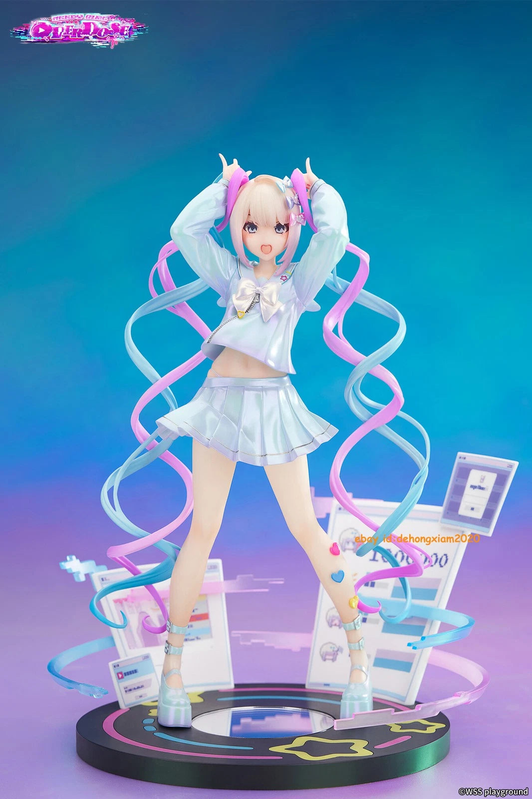 APEX Needy Girl - Overdose Chouzetsu & Saikawa Tenshi 1/7 PVC Figure Toy Model APEX - KOEEK