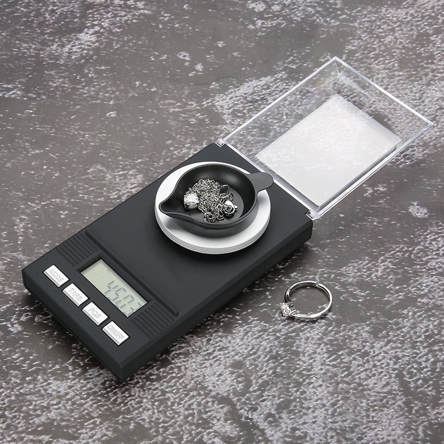 new Mini Portable High Accuracy 0.001g Pocket Jewelry Scale With LED Digital koeek - KOEEK