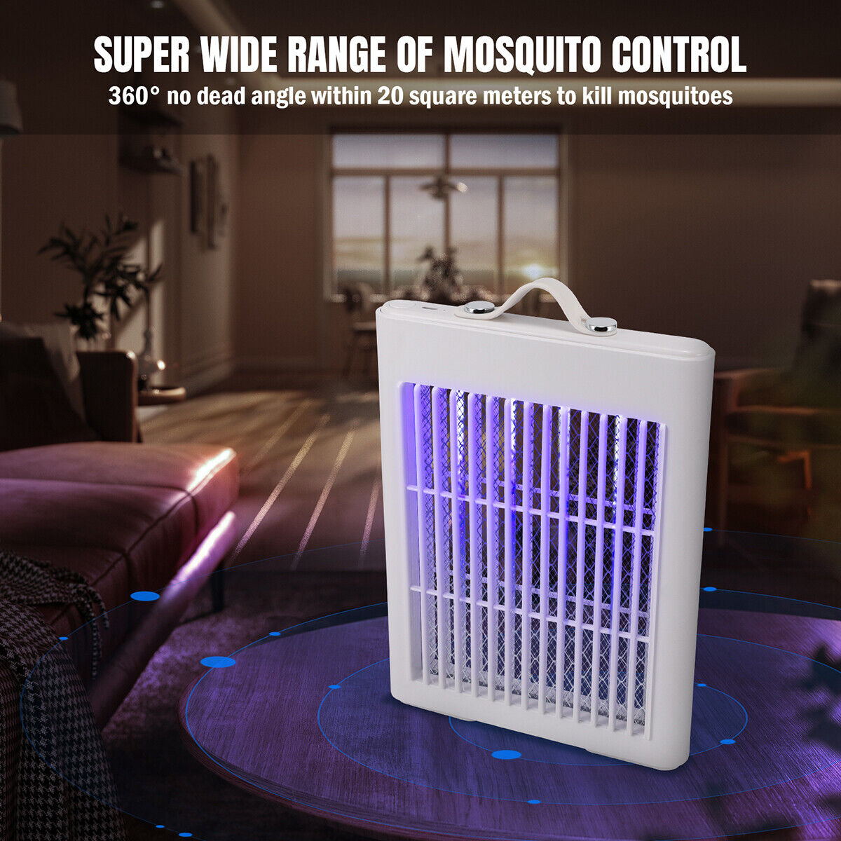 new US Mosquitos Lámpara Mata Insectos Moscas Electrico Anti mosquitos Lampara Matar