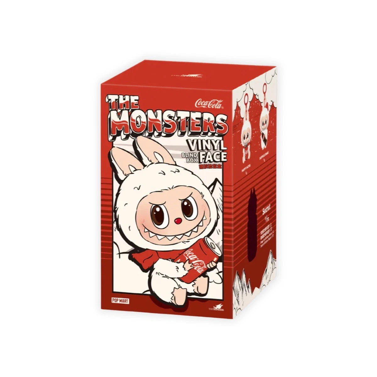 US STOCK The Monsters Labubu Coca-Cola Plush Pendant ONE BLIND BOX Sealed Gift 07FC0E-D4 - KOEEK