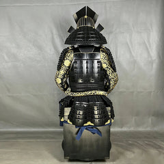 Japanese Tōsei Gusoku Samurai Armor Wearable Black Iron Armour Props Collection 07FC0E-D4 - KOEEK