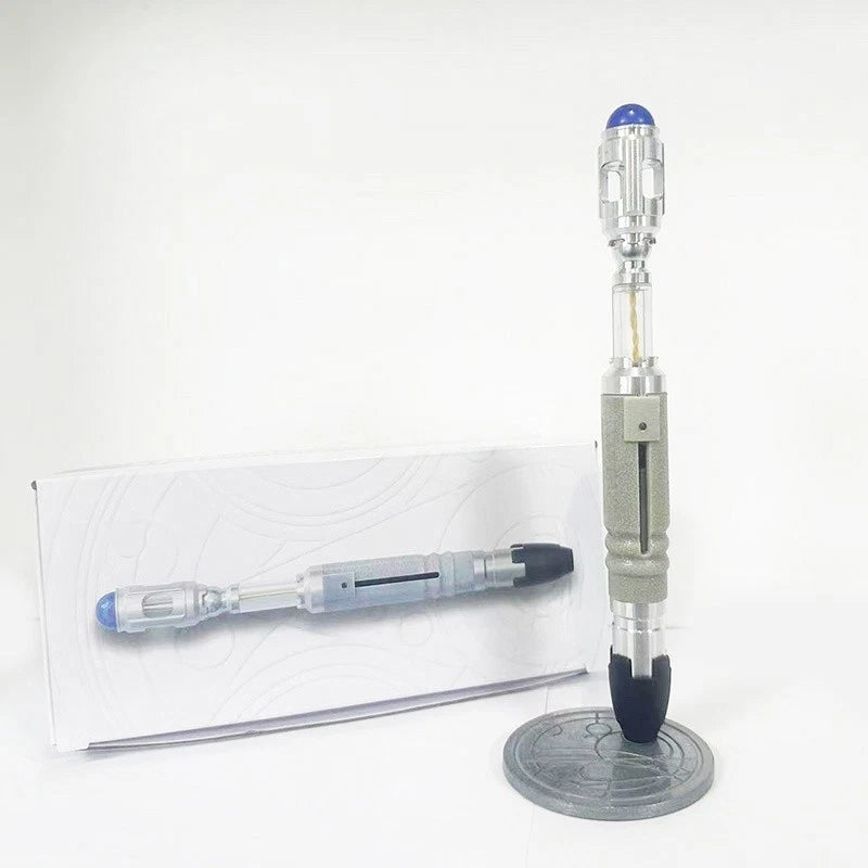 US! Doctor Who 10th Metal Sonic Screwdriver Scalable LED Prop Replica Xmas Gift 07FC0E-D4 - KOEEK