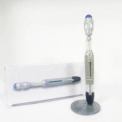 US! Doctor Who 10th Metal Sonic Screwdriver Scalable LED Prop Replica Xmas Gift 07FC0E-D4 - KOEEK