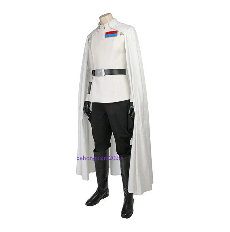 Rogue One A Star Wars Story Orson Krennic Cosplay Costume Dress Outfit Halloween 07FC0E-D4 - KOEEK