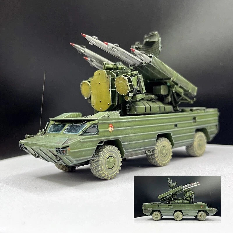 AM 1/72 Russian SAM8 Gecko Air Defense Missile System Painted Finished Model Toy AM - KOEEK